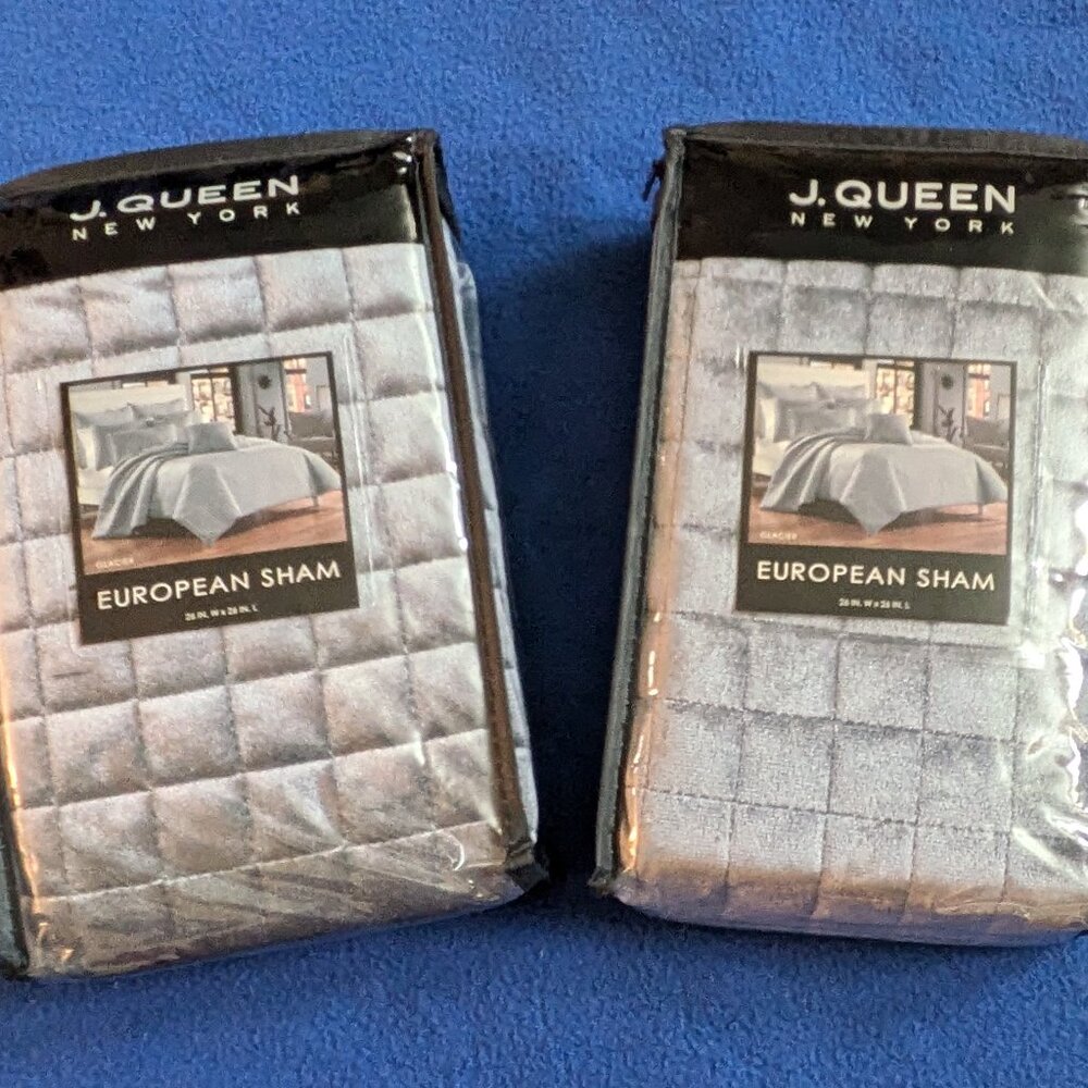 J.QUEEN New York "Glacier" European Sham